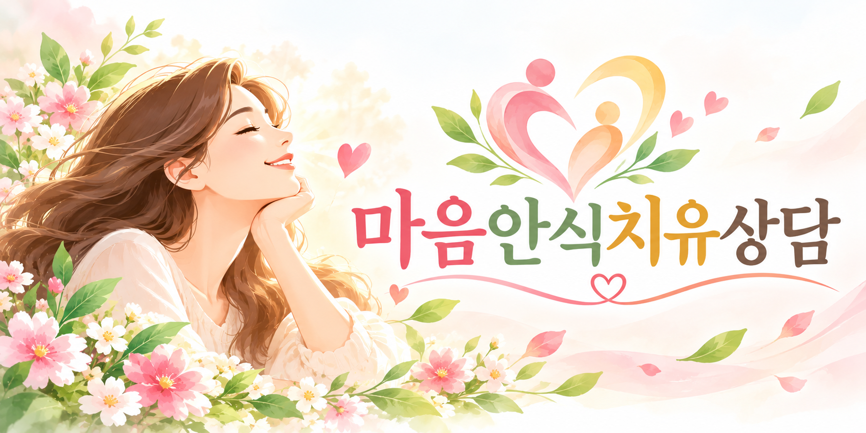 마음안식치유상담 로고